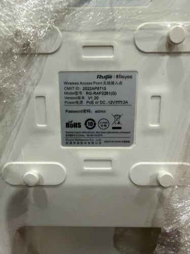 RG-RAP2261 (G) WiFi6 AX3000 ១ទឹក