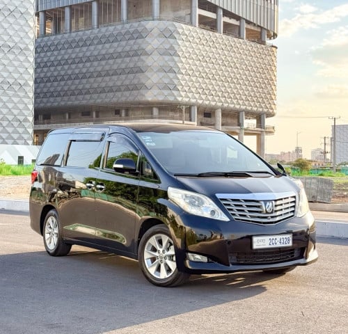 Toyota Alphard 2010 Option G (ដុំជំនួយបាស់ កៅអីម៉ាស្សា DVDហ្សីន កៅអីចុច ផ្សេងៗ)Option កំរ