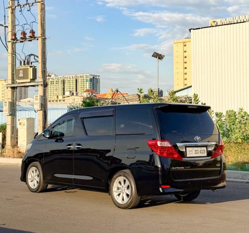 Toyota Alphard 2010 Option G (ដុំជំនួយបាស់ កៅអីម៉ាស្សា DVDហ្សីន កៅអីចុច ផ្សេងៗ)Option កំរ