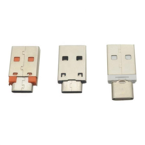 USB 2.0 Type a Male Plug to Type C Female Socket Adapter