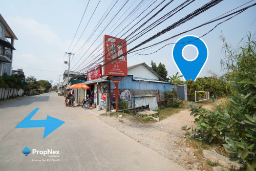 ឱកាសល្អ ដីលក់បន្ទាន់ នៅក្រុងអរិយ្យក្សត្រ –ត្រឺមតែ 20 នាទីពី ក្រុងភ្នំពេញ