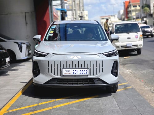 2025 CHERY FULWIN T9 (7seat)អាគុយលាយសាំង​ ( PLUG-IN Hybrid)ទេីបប្រេីបានតែ 6964kmប៉ុណ្ណោះ!