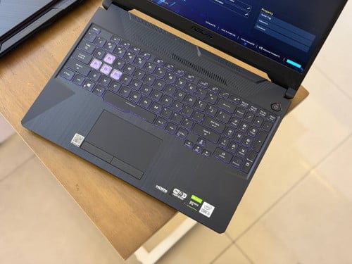 Asus TUF FX506LI ( Grade A )CPU Core i5-10th, RAM 16GB, SSD 512GB, VGA Nvidia GTX1650Ti 4GB