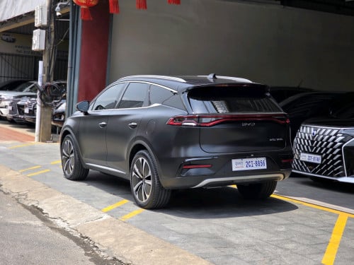 BYD TANG 2024 full option (ម៉ូទ័រ2)ថ្មី98% ប្រេីបាន4883km​ ប៉ុណ្ណោះ​(មានធានាពីក្រុមហ៊ុនBYD Cambodia)