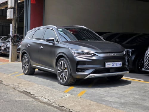 BYD TANG 2024 full option (ម៉ូទ័រ2)ថ្មី98% ប្រេីបាន4883km​ ប៉ុណ្ណោះ​(មានធានាពីក្រុមហ៊ុនBYD Cambodia)