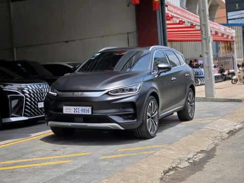 BYD TANG 2024 full option (ម៉ូទ័រ2)ថ្មី98% ប្រេីបាន4883km​ ប៉ុណ្ណោះ​(មានធានាពីក្រុមហ៊ុនBYD Cambodia)