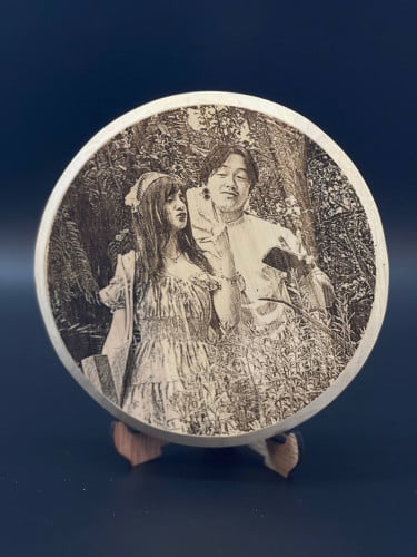 Custom  Wood with Engrave Photo