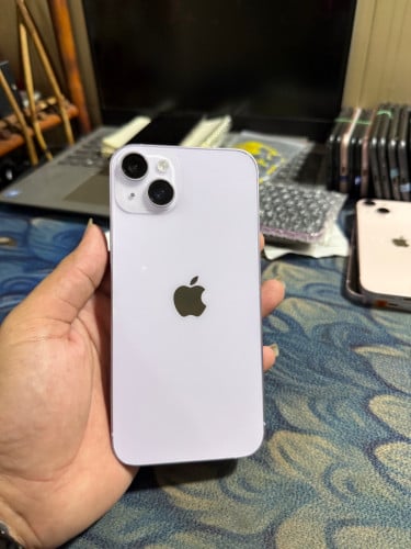 iPhone 14 Plus 256G ដាក់សុីមបាន 375$ 99%
