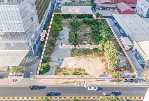 Land for Rent on big road