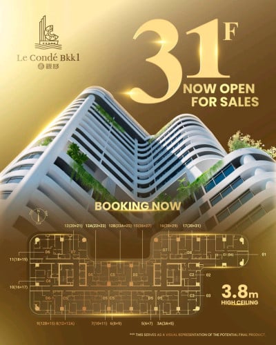 Last one 3Bedrooms Condomidium for sale! Buy Now Move in now!
