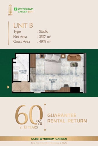 Last one 3Bedrooms Condomidium for sale! Buy Now Move in now!