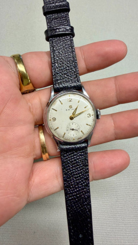 Original Super Rare Vintage SEIKO with Sub-Second Manual Winding 1945-1950s- (Condition 70%)