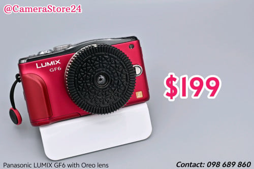 Panasonic LUMIX GF6 with Oreo lens