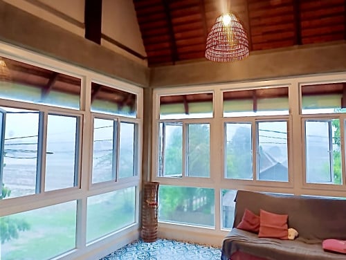 Two houses on a 600 square meters plot in a quiet area in Chreav