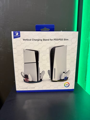 Vertical charging stand for PS5/slim