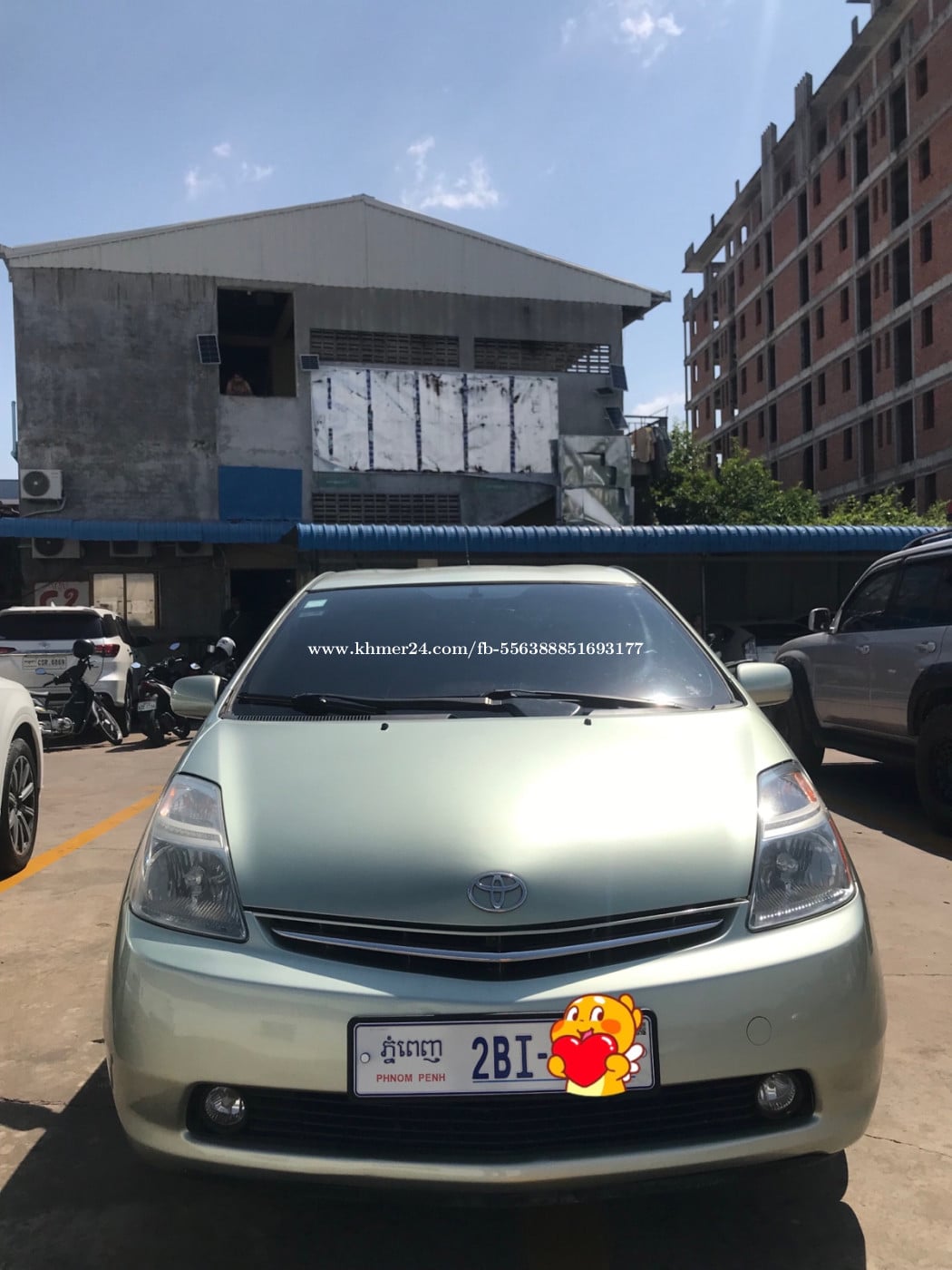 Toyota Prius 2008 Full Option Touring ក្នុងលឿង