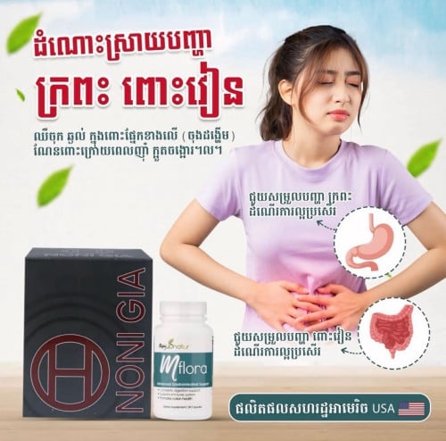 ផលិតផលដោះស្រាយបញ្ហាក្រពះពោះវៀន