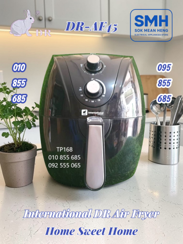 ម៉ាស៊ីនបំពងស្ងួត International DR 4.5L / 6.5L Air Fryer