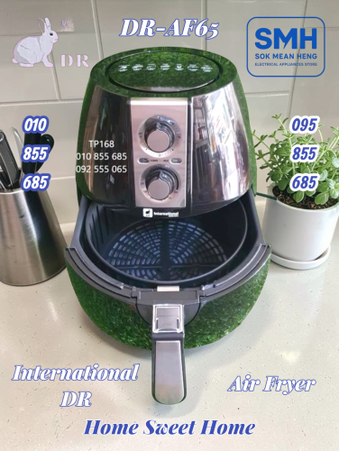 ម៉ាស៊ីនបំពងស្ងួត International DR 4.5L / 6.5L Air Fryer