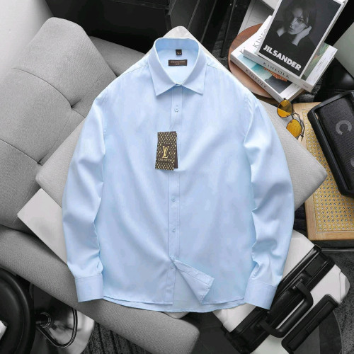 អាវក្រណាត់ដៃវែងប្រេនLVSize M L XL 2XL 3XL 4XL 5XL 48kg-105kg
