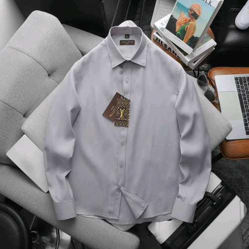 អាវក្រណាត់ដៃវែងប្រេនLVSize M L XL 2XL 3XL 4XL 5XL 48kg-105kg