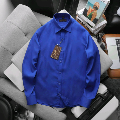 អាវក្រណាត់ដៃវែងប្រេនLVSize M L XL 2XL 3XL 4XL 5XL 48kg-105kg
