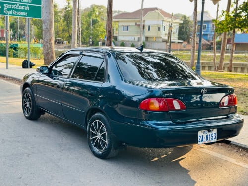 ឡានលក់បងប្អូនToyota Corollaឆ្នាំ1998សុំណុំឡានស្អាតតំលៃ4900$ធានាឡានស្អាត