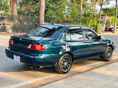 ឡានលក់បងប្អូនToyota Corollaឆ្នាំ1998សុំណុំឡានស្អាតតំលៃ4900$ធានាឡានស្អាត