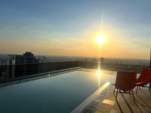 🌇Time Square Bkk11bed for rent
