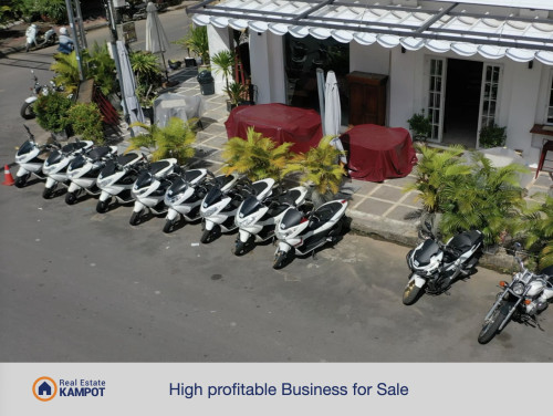 🚀 For SALE - Profitable Motorbike Rental Business – Kampot Hotspot 🚀