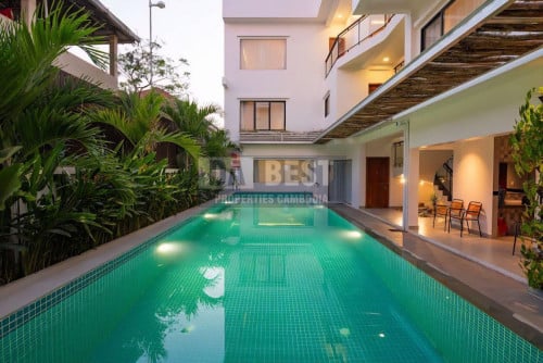 14 Rooms Hotel For Rent Near Riverside in Siem Reap