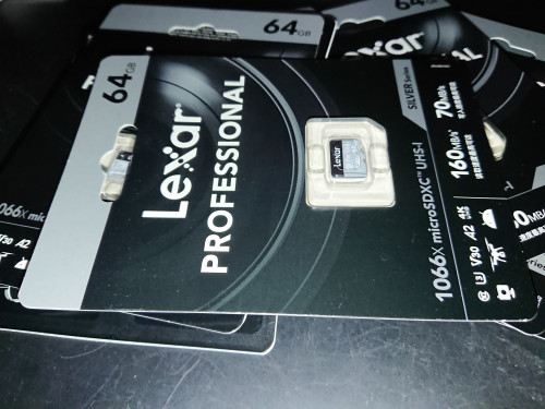 160MB/S Original 100% Lexar Micro SD Card Lexar 1066x Lexar silver 64GB U3 4k original 100%