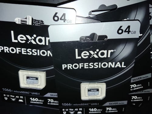 160MB/S Original 100% Lexar Micro SD Card Lexar 1066x Lexar silver 64GB U3 4k original 100%
