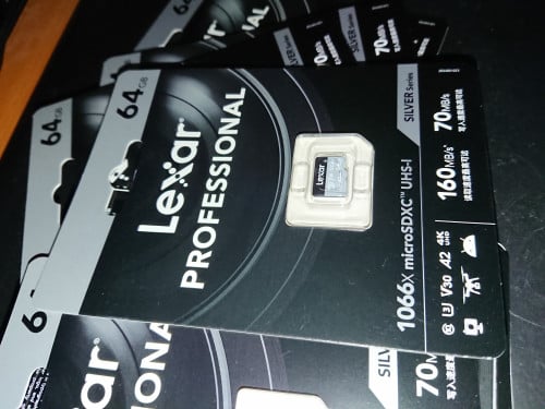 160MB/S Original 100% Lexar Micro SD Card Lexar 1066x Lexar silver 64GB U3 4k original 100%
