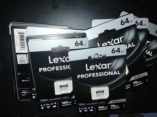 160MB/S Original 100% Lexar Micro SD Card Lexar 1066x Lexar silver 64GB U3 4k original 100%