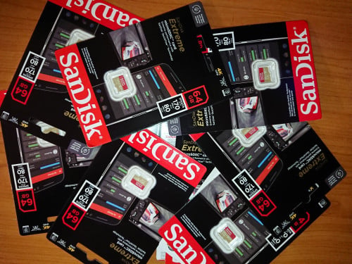 170MBPS SanDisk Extreme Micro SD64GB micro SDXC UHS-I U3 V30 A2 Original 100% for High speed