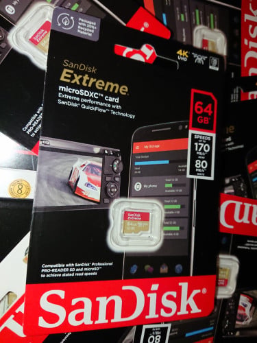 170MBPS SanDisk Extreme Micro SD64GB micro SDXC UHS-I U3 V30 A2 Original 100% for High speed