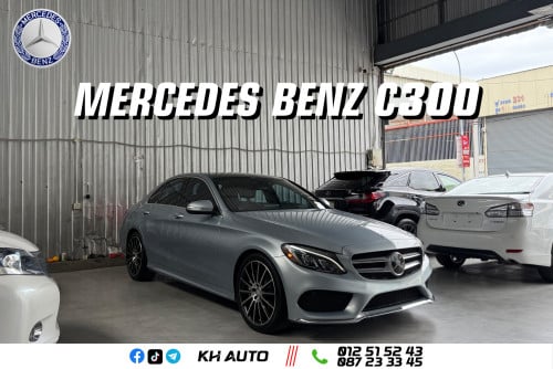2015 Mercedes-Benz C300 AMG Line Option មហាខ្ពស់ 3ប៉ូតុង គុជ2