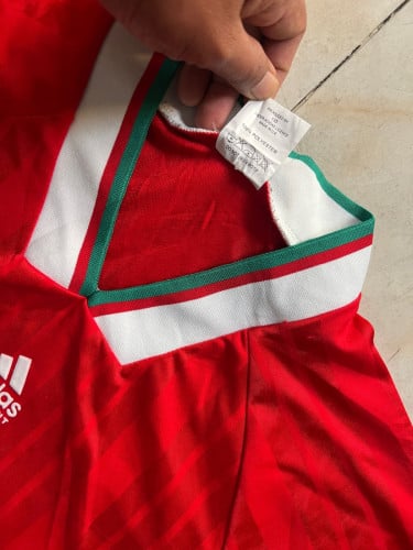 ADIDAS FC LIVERPOOL 1993-95 (M) JERSEY Original ๐ซฐ๐ผ Vintage Made in UK