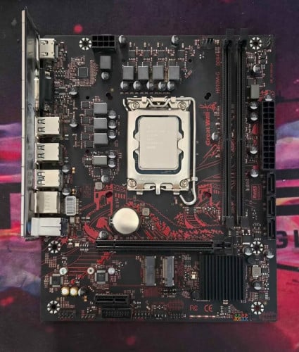 Board H610M + CPU I5-12400 (ជំនាន់ទី12) តម្លៃ 145$