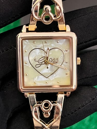 Guess Gold Tone Watch