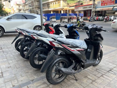 Honda Beat 2026 New ធានាម៉ាសុីន3ឆ្នាំ​ ចូលស្តុកថ្មីៗ