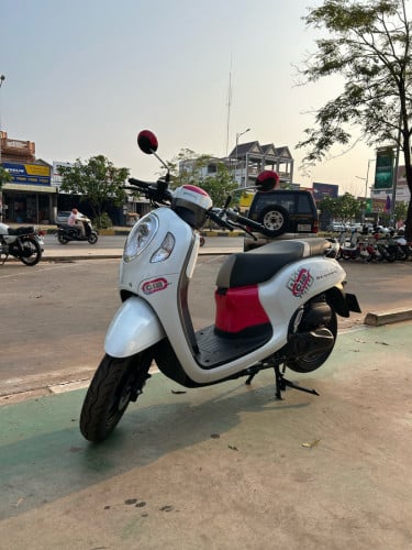 Honda Scoopy 2023y ម៉ាស៊ីនស្អាត បង់រំលស់100%