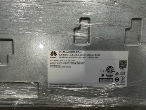 S310S-24T4J Layer 3 Ethernet Switch