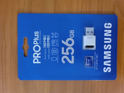 Samsung memory card Micro SD 256GB PRO PLUS with USB 3.0 reader U3 4K 8K 160MB/S original100%