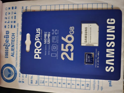Samsung PRO Plus Micro SD 256GB PRO PLUS U3 4K 8K 160MB/S original 100% for speed and quality