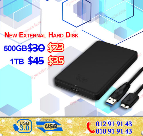 Special price! New Arrival External Hard disk 500GB USB 3.0