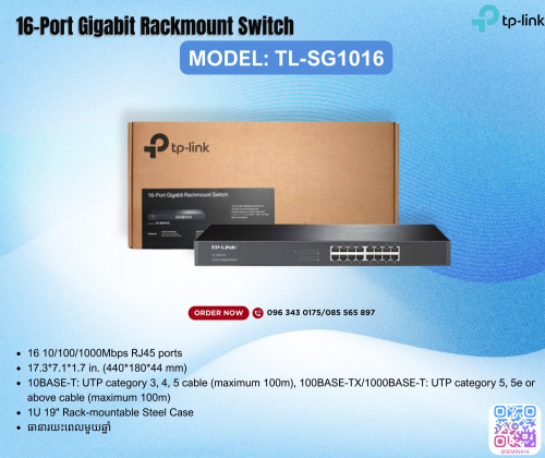 TP-LINK Desktop/Rackmount Switchសូមទាក់ទងមកសម្រាប់តម្លៃ