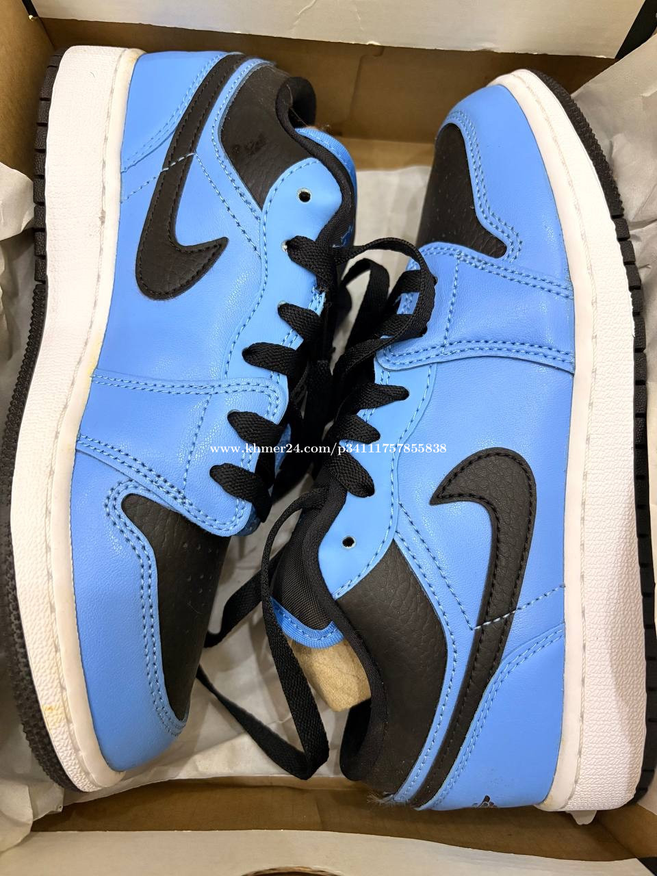 Air Jordan 1 Low "University Blue/Black"