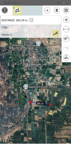 ដីលក់នៅបាភ្នំខេត្តព្រៃវែង